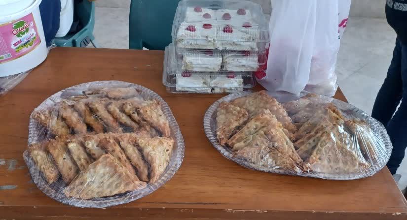 برگزاری دومین مرحله بازارچه فروش مواد غذایی خانگی در مجتمع آموزشی اندیشه سجاد